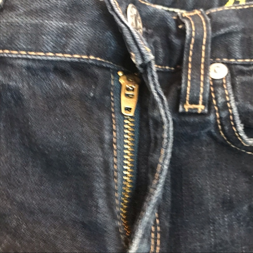 J Crew Matchstick Dark Wash Skinny Jeans 27 - Picture 3 of 5